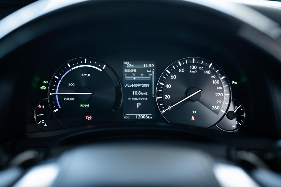 Панель приборов Lexus GS450h 2015 года  (JP) (фото 13 из 26)